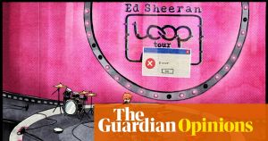 Ben Jennings on the collapse of Ed Sheeran’s tour – cartoon
