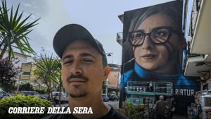 Jorit paga una multa al Comune per il murale di Francesca Albanese