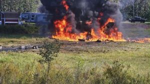 US fighter jet F-16 crashes during training in Michigan, pilot ejects safely
