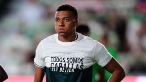 La camiseta de Kylian Mbappé