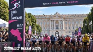 Ciclismo, domenica il Giro della Campania: partenza dalla Reggia e arrivo al Plebiscito