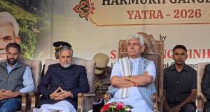 LG Sinha Flags Off Harmukh-Gangbal Yatra from Naranag