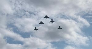 Arabia Saudita, attacco a base Ta'if: colpito un Eurofighter italiano