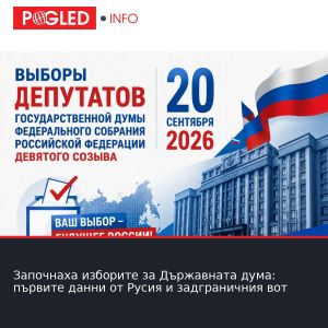 Започнаха изборите за Държавната дума: първите данни от Русия и задграничния вот