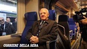 Circumvesuviana, Vincenzo De Luca: «Inauguratori abusivi, i nuovi treni li ho comprati io»