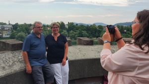 Der Diebsturm am Rhein soll saniert werden – aber Brautpaare in Bad Säckingen brauchen noch Geduld