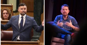 Rufián choca con Iglesias ante la posible candidatura electoral de Urtasun: 