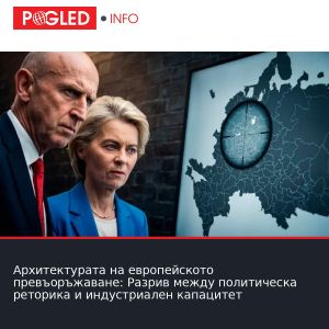 Архитектурата на европейското превъоръжаване: Разрив между политическа реторика и индустриален капацитет