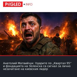 Анатолий Матвийчук: Ударите по „Квартал 95“ и фондацията на Зеленска са сигнал за лично незачитане на киевския лидер