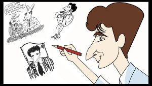 Chichi Campos e a praza do Humor