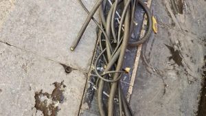Sabotaje en las fiestas de San Mateo de Oviedo: cortan los cables del equipo de música de las casetas de Porlier