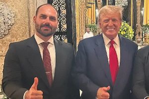 O crime de lesa-pátria, a ameaça de Trump e a prisão de Flávio Bolsonaro