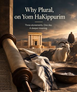 Why Plural on Yom HaKippurim