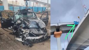 3 killed, one critical after speeding BMW crashes on Mumbai Coastal Road