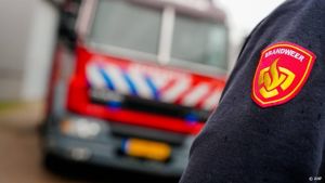 NL-Alert verstuurd om brand Leeuwarden met veel rookontwikkeling