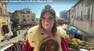 Caluso, Carlotta Picco è la Ninfa Albaluce 2026