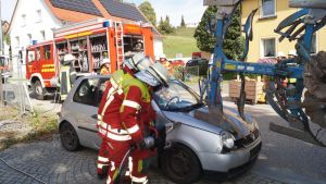 Frickinger Wehr probt unter realen Bedingungen