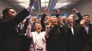 AfD vorne und Linken-Triumph: Der Wahlabend abseits der CDU
