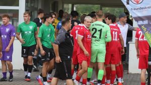 Spiel des FC Tiengen 08 gegen den TuS Stetten wird nach Tumulten und Polizei-Einsatz abgebrochen