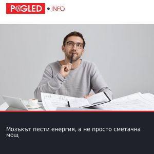 Мозъкът пести енергия, а не просто сметачна мощ