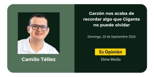 Garzón nos acaba de recordar algo que Gigante no puede olvidar