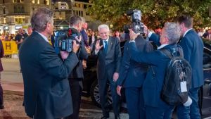 L'omaggio di Pordenone a Mattarella: le immagini più belle