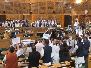‘LA Session’: BJP protests over NHM, tariff hike