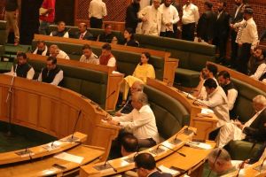 J&K Assembly Day 1 Proceedings End Amid BJP Protests