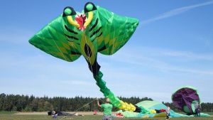Wildensteiner Jahrmarkt unterhält mit Hufeisen-Weitwurfturnier und Familien-Drachenfest