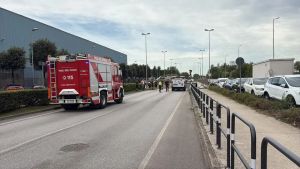 Cargnacco, tir abbatte il portale del sottopasso: colpito un furgone della vigilanza