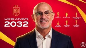 Luis de la Fuente renueva como seleccionador español masculino hasta 2032