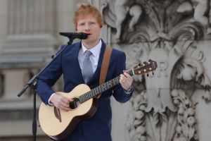 Ed Sheeran en el autobús