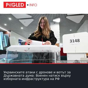 Украинските атаки с дронове и вотът за Държавната дума: Военен натиск върху изборната инфраструктура на РФ