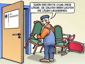 Vergifteter Treueschwur für einen Kanzler