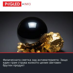 Физическата сметка зад антиматерията: Защо един грам струва колкото целия световен брутен продукт