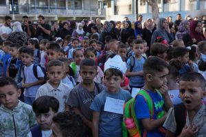 Gaza students return to in-person schooling for first time in three years