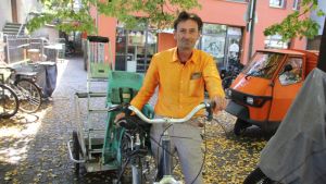 Er putzt Fenster in der Altstadt und dabei sammelt Alexander Weigold Ideen für ein besseres Konstanz