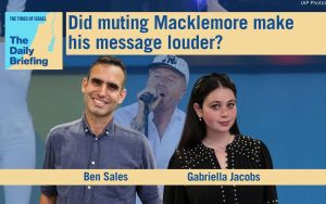 Daily Briefing Sept. 22: Did muting Macklemore make his message louder?