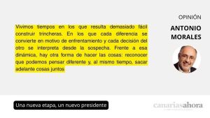 Una nueva etapa, un nuevo presidente