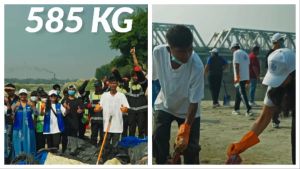 Yamuna clean-up: Bittu Tabahi and volunteers remove 585 kg waste in 4.5 hours
