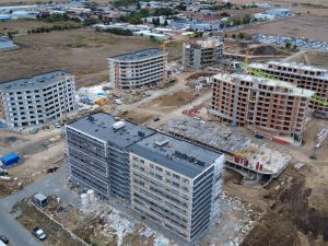 Студентският кампус в бургаския кв. „Хоризонт“ расте като гъба, ще е готов до 18 месеца (ВИДЕО)