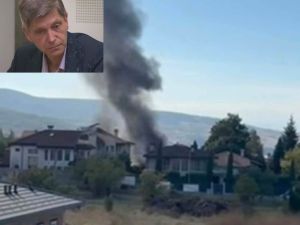 Бившият премиер Жан Виденов запали голям пожар в пловдивския Бевърли хилс