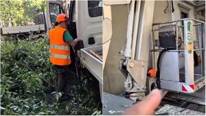 “Non è così che si fa politica”. Il consigliere se la prende con l’operaio e il Comune risponde, lite sugli alberi in viale dei Mille