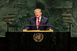 The Reaction to Trump’s Speech at the U.N. Was Revealing