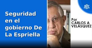 Seguridad en el gobierno De La Espriella