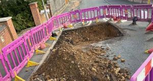 'Substantial' sinkhole to close road near primary school for nearly a week