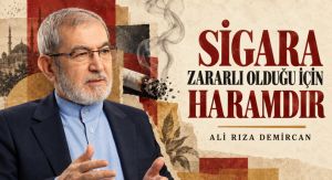 SİGARA ZARARLI OLDUĞU İÇİN HARAMDIR