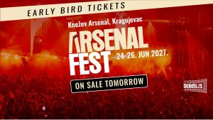 Kupite kartu za ARSENAL FEST 2027. i osigurajte ulaznicu po posebnoj “early bird” cijeni