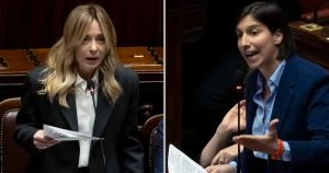 Colpire Giorgia per educare Schlein
