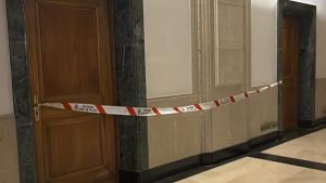 Alarma por el arma en el Congreso